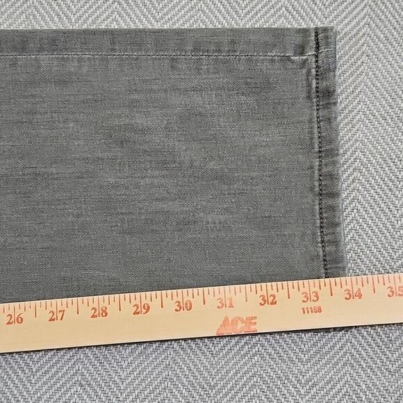 Warp + Weft Ord Jeans Men's W31 L32 Chicago Straight Smoke Gray Quiet Luxury - Picture 16 of 16